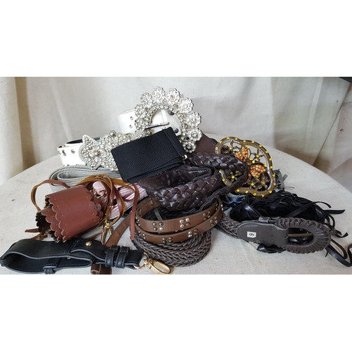 128 - Collection of Girl's Accessories inc Small Handbags, Belts, Jewellery etc