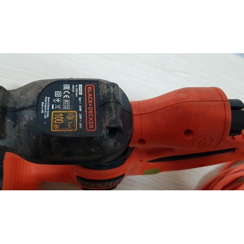 157 - Black & Decker Electric Hedge Trimmer Beht 201 * Working when Lotted*