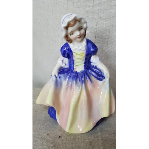 64 - Royal Doulton Mini Porcelain Doll / Figurine (H:10.5cm each) 