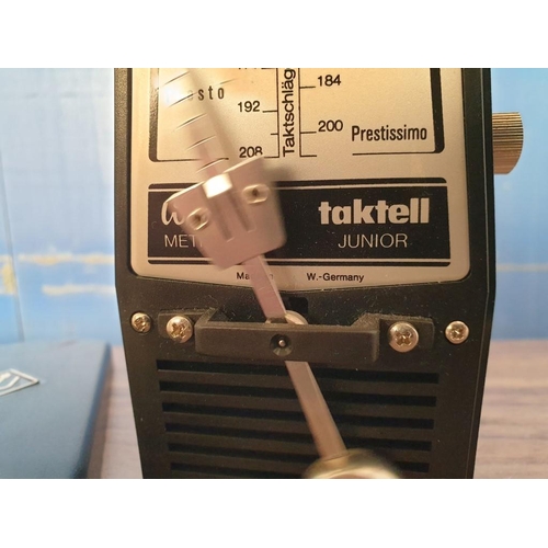 96 - Vintage Wittner Taktell Junior Metronom (Made in W. Germany) *Working when Lotted*