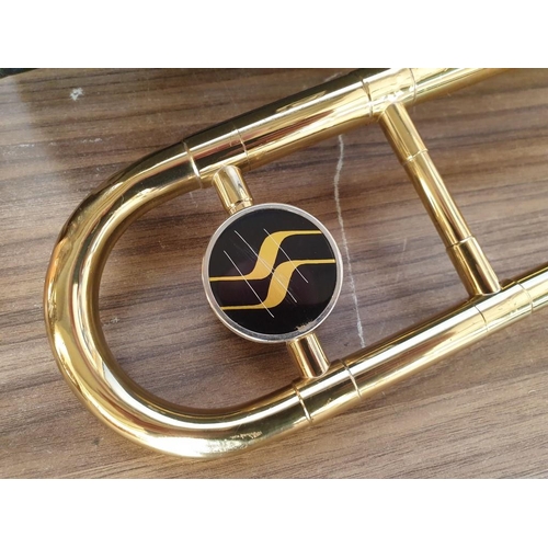 99 - Trombone in Fitted Case with Serial No 81043