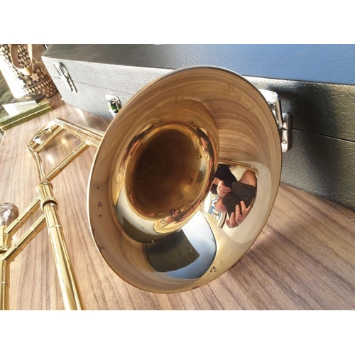 99 - Trombone in Fitted Case with Serial No 81043