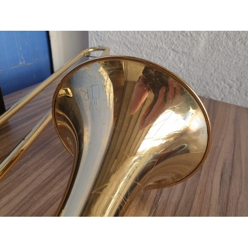 99 - Trombone in Fitted Case with Serial No 81043