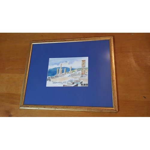 103 - Original Watercolour Painting by Petromichalaki Apostolos (20 x 25cm)