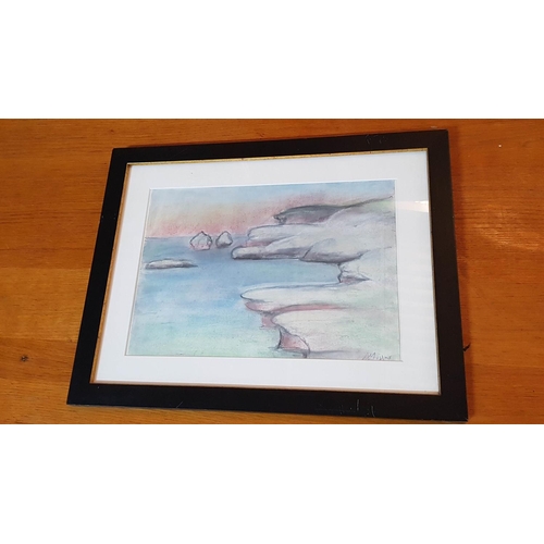 104 - Original Watercolour Painting by Dimitri Michael (1954-2019) (40 x 30cm)