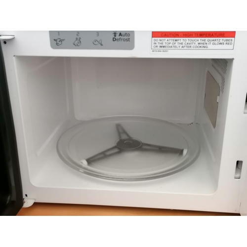 509 - Whirlpool Microwave, White Colour (Model: MW204)