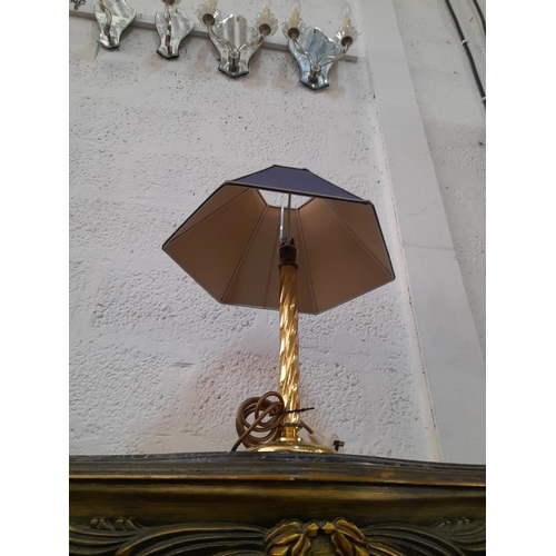 227 - Brass Table Lamp