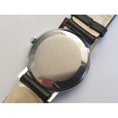 157 - Vintage Gents Omega Wrist Watch, Stainless Steel Case (31mm) with Date, Silver Colour Face and Gold ... 