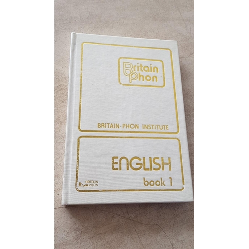 367 - Learn English Complete Course of Britain -Phone Institute (Books and Cassettes in Case)