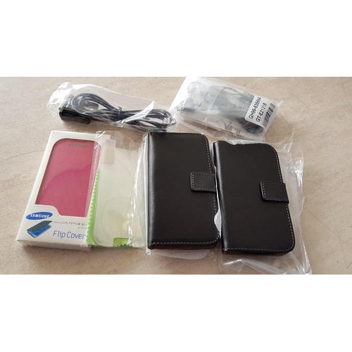 369 - Sony 2-Line Telephone IT- D250 (Boxed) Samsung S3 Mini Cases and Screen Protectors and Box of Vintag... 