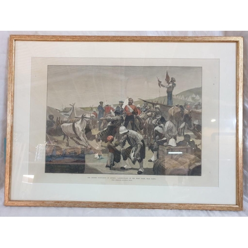 62 - Framed Illustrated London News, Dated 28 September 1878, Titled 