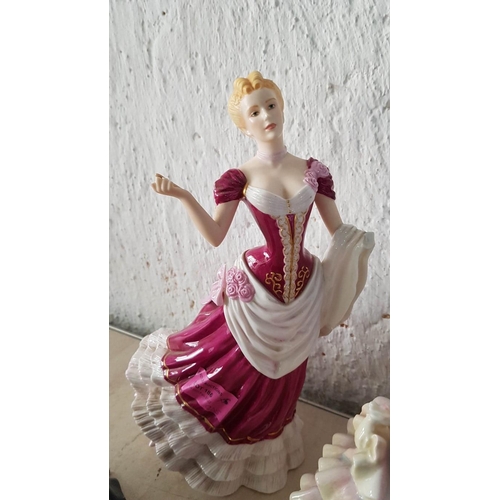 186 - Collection of 6 x Porcelain Figurines (3 x A/F)