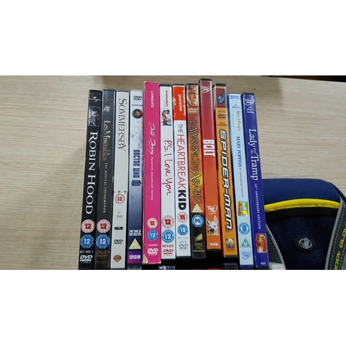 252 - Small Collection of DVD's (in English) for Children and Adults (Approx 25pc)