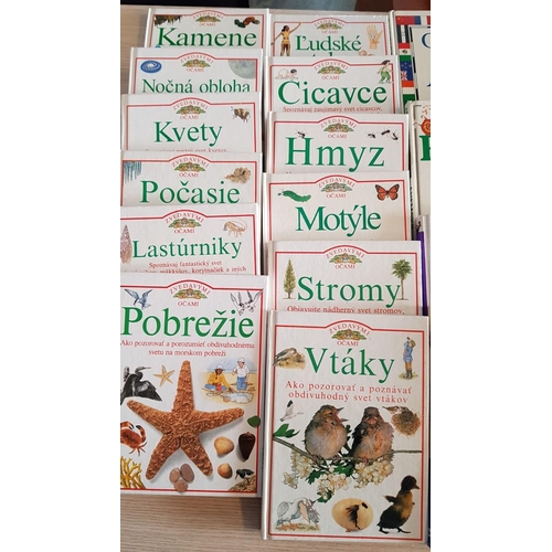 288 - Assorted Collecion of Books in Czech & Slovak for Children and Adults