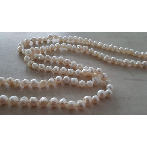 338 - Fresh Water Pearl Necklace (60cm)