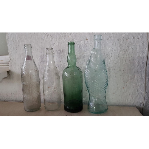 347 - Collection of Retro Bottles (x4)