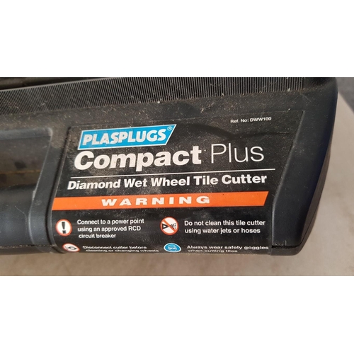 393 - Plasplugs Compact Plus Diamond Wet Wheel Tile Cutter