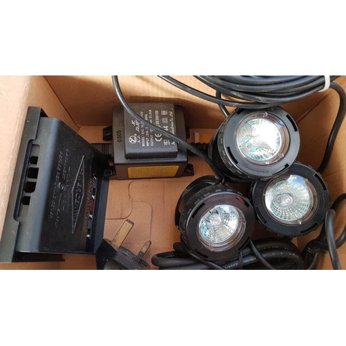 400 - Set of Multicolor Pool Light (Un-Used)