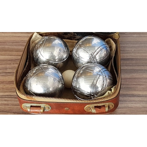 409 - Set of Boules / French Game of Petanque Balls