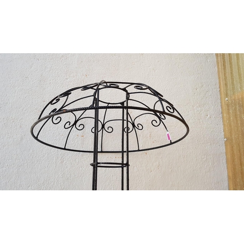 414 - Metal / Hand Made Garden Umbrella Ornament (H:208cm x Ø78cm)