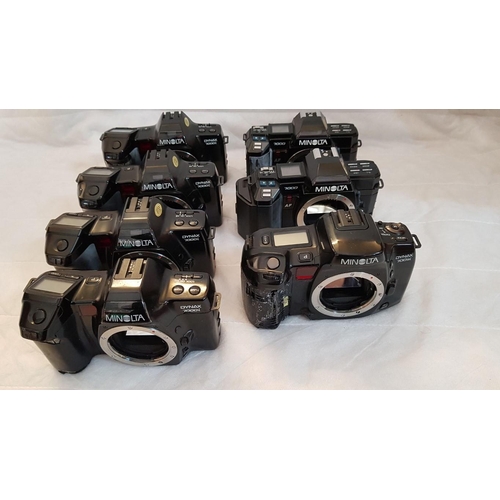 459 - Collection of 7 x Minolta Digital Cameras (for Spare-Repair A/F)