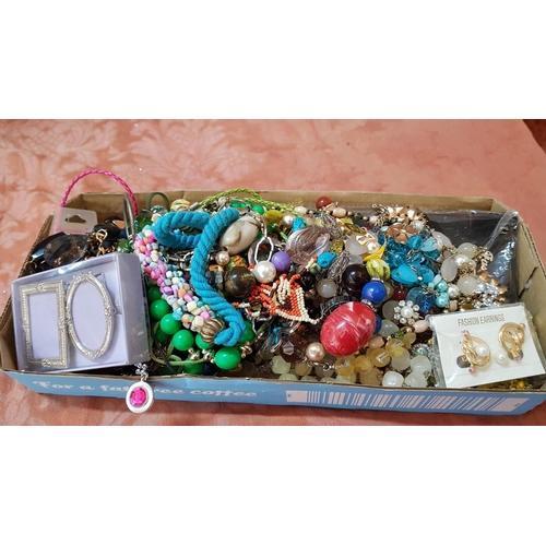 421 - Huge collection of Costume Jewellery inc; Necklaces, Bracelets etc