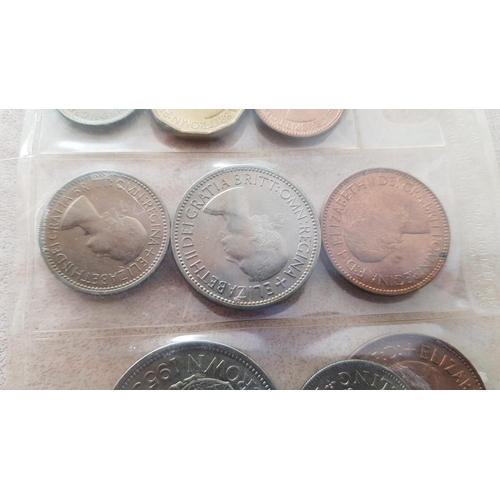 556 - English Half Crown Coin Set 1953