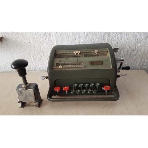 569 - Vintage Calculator Made by Atvidaberg Facit NTK (508335) Early 1950's and Vintage 