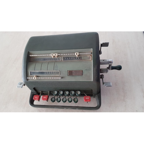 569 - Vintage Calculator Made by Atvidaberg Facit NTK (508335) Early 1950's and Vintage 