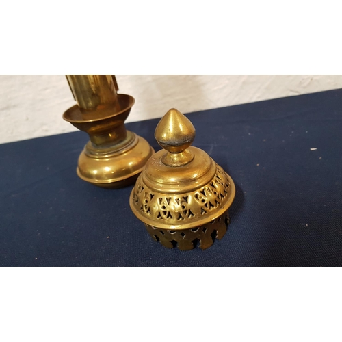 65 - Great Western Railway Carriage Light (Candle Wall Holder) (A/F)