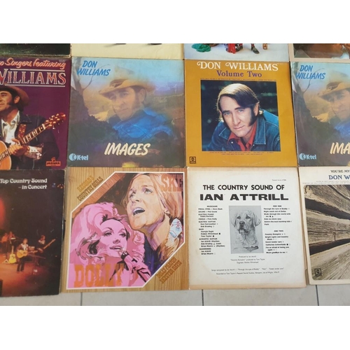 121 - Collection of Assorted LP Vinyl Records (Approx. 24) 
* See Multiple Catalogue Photos for Artists & ... 