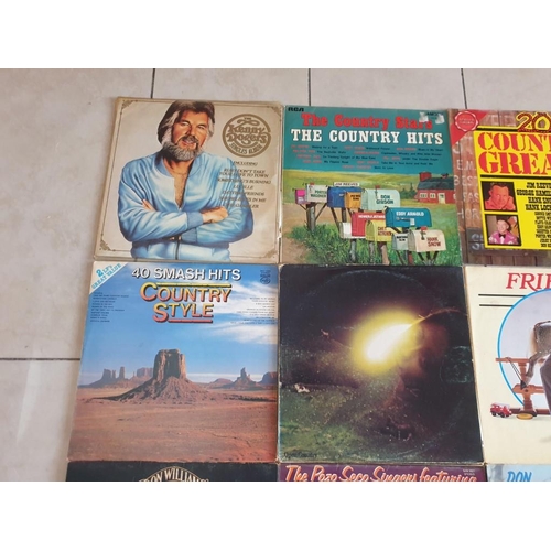 121 - Collection of Assorted LP Vinyl Records (Approx. 24) 
* See Multiple Catalogue Photos for Artists & ... 