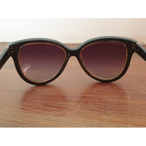 128 - Girogio Armani Sunglasses with Gold Plating (57017 145 3N) Made in Italy with Original Case