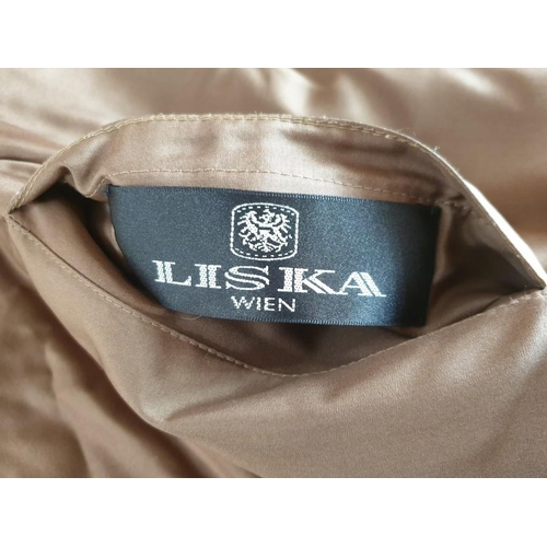 98 - Liska (Vienna) Sheared Mink Fur Jacket (Size L)