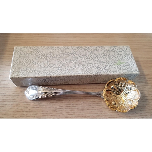 224 - Vintage EPNS Plated Serving Spoon