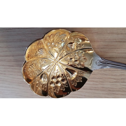 224 - Vintage EPNS Plated Serving Spoon