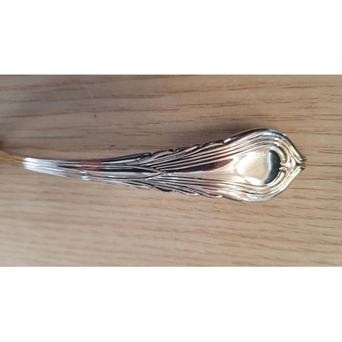 224 - Vintage EPNS Plated Serving Spoon