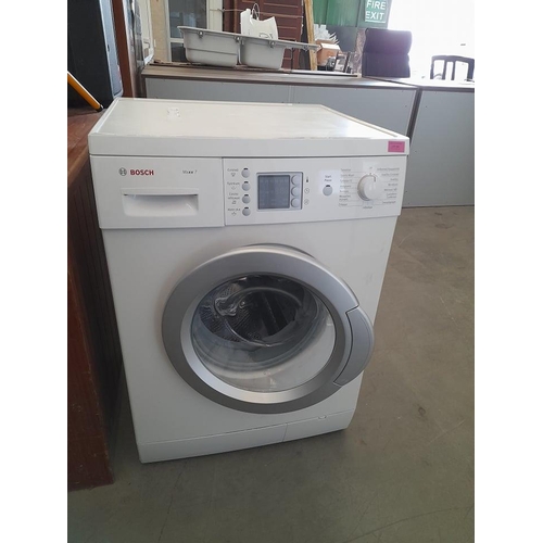 562 - Bosch Washing Machine White, Model WAE 20461GR, New Heater Element, 1000 Spin *Tested and Switches o... 