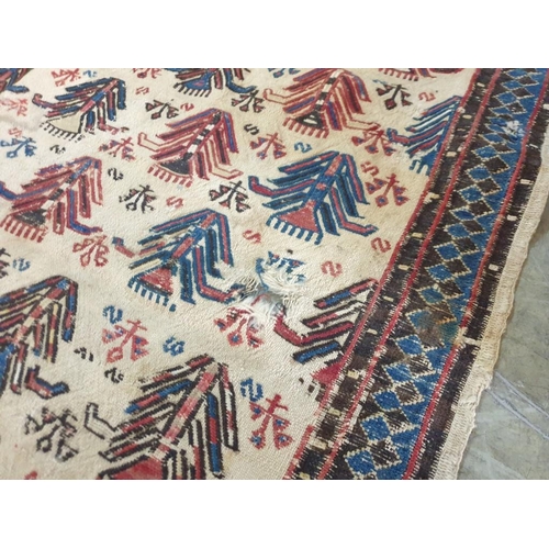 573 - Seperately Weaved Pair of Antique Zili Flat Weave / Carpets, Circa Mid 19th Century in Natural Colou... 