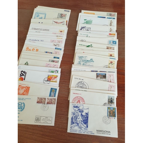 134 - Collection of Approx. 60 x Cyprus First Day Covers / Stamps, Circa 1990's