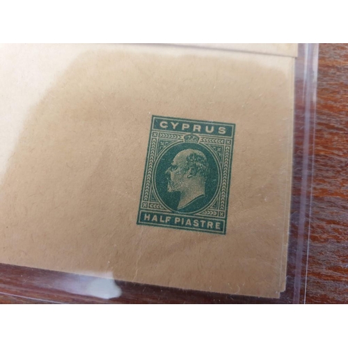 145 - Collection of 7 x British Cyprus Paper Wrappers (1910-1955), (7)