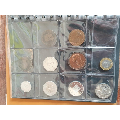 147 - Collection of Assorted World Coins in Folder