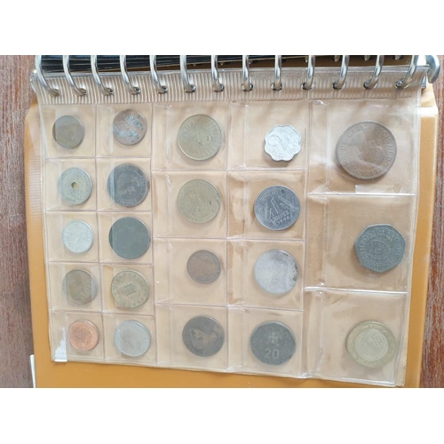 147 - Collection of Assorted World Coins in Folder