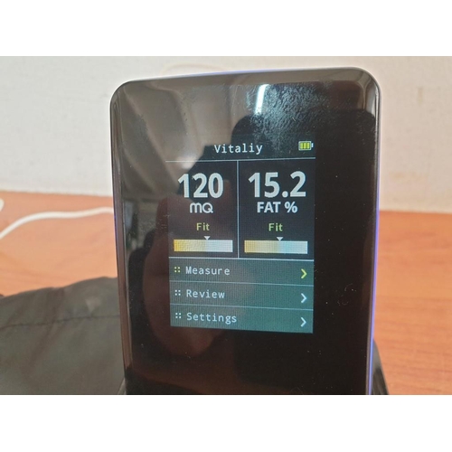722 - Skulpt Aim Personalized Smart Fitness Trainer with Charging Station and Bag