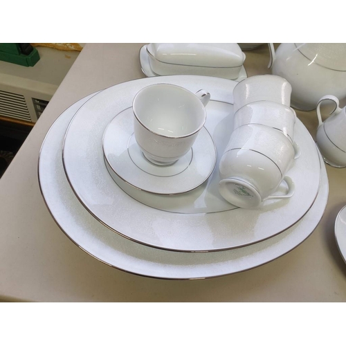 738 - Large Collection of Artistry Tableware and Tea Set by 'Oneida', Ireland, Incl. 2 x Round Lidded Ture... 