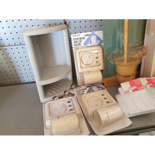 750 - Qty of Bathroom Accessories (Shelves, Soap Dish, Toothbrush Holders ets) ** Trade sale, VAT is payab... 