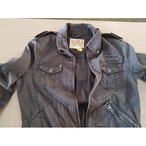 756 - Billabong Grey Ladies Jacket, Size M