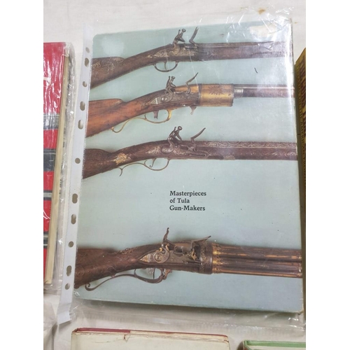 760 - Collection of Books on The Topic Antique Guns & Firearms; 