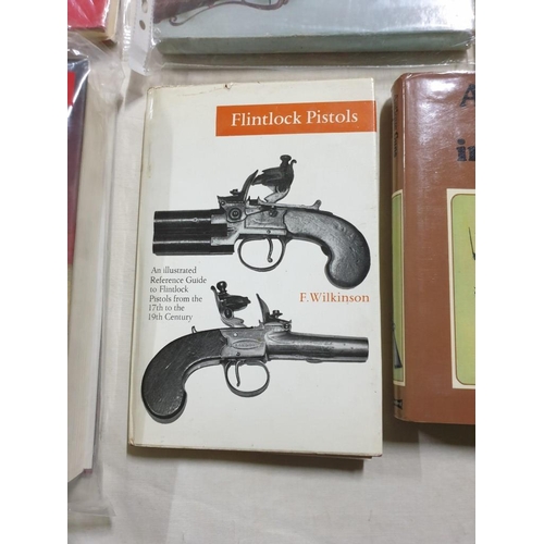 760 - Collection of Books on The Topic Antique Guns & Firearms; 
