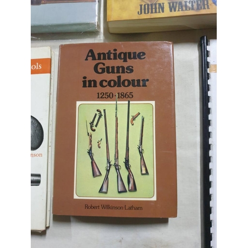 760 - Collection of Books on The Topic Antique Guns & Firearms; 